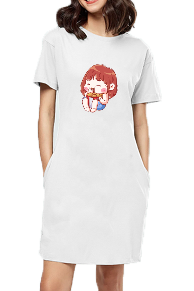 CUTE - Women's T-Shirt Dress