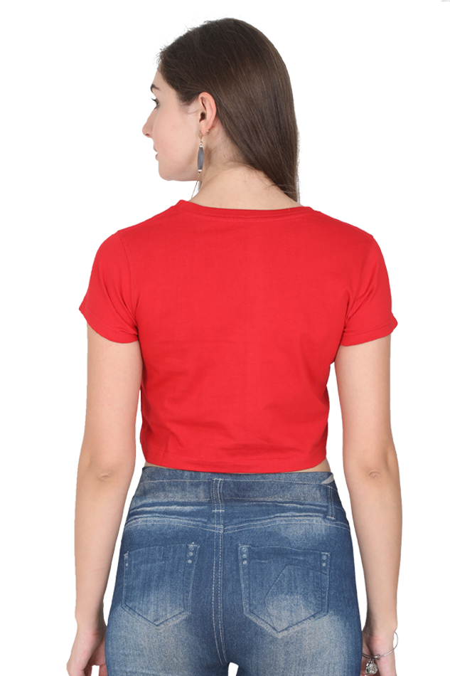 Stronger Than A Second Ago -  Female Crop Top