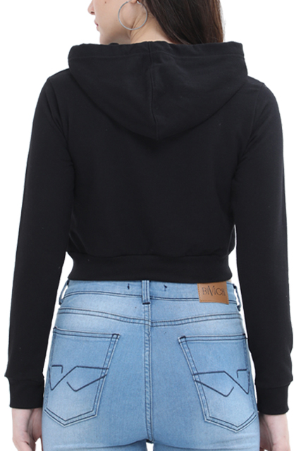 Cute - Female Crop Hoodies