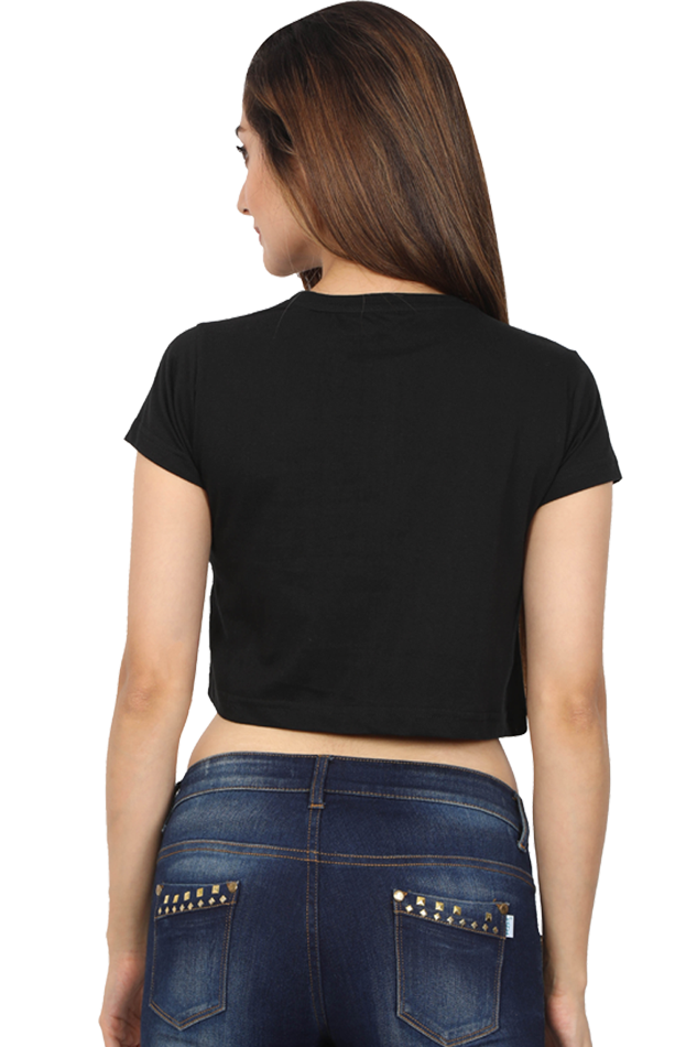 Stronger Than A Second Ago -  Female Crop Top