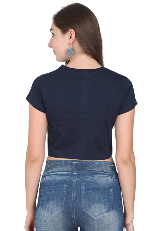 Stronger Than A Second Ago -  Female Crop Top