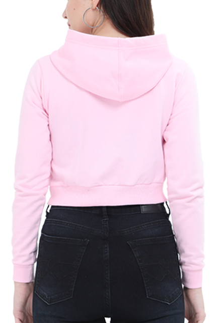 Cat - Female Crop Hoodies