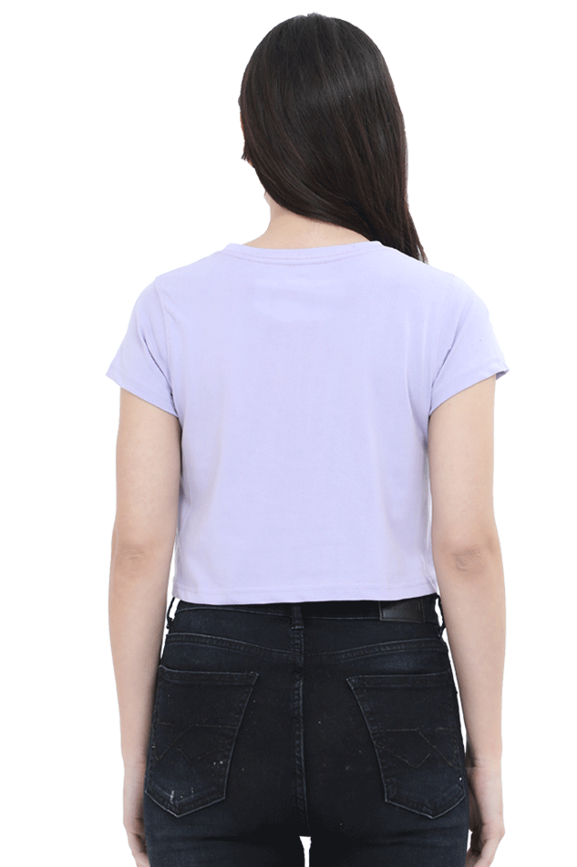 Stronger Than A Second Ago -  Female Crop Top