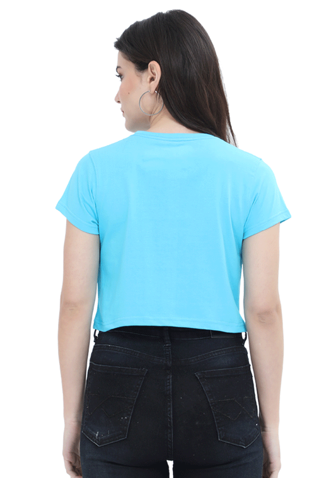 Stronger Than A Second Ago -  Female Crop Top